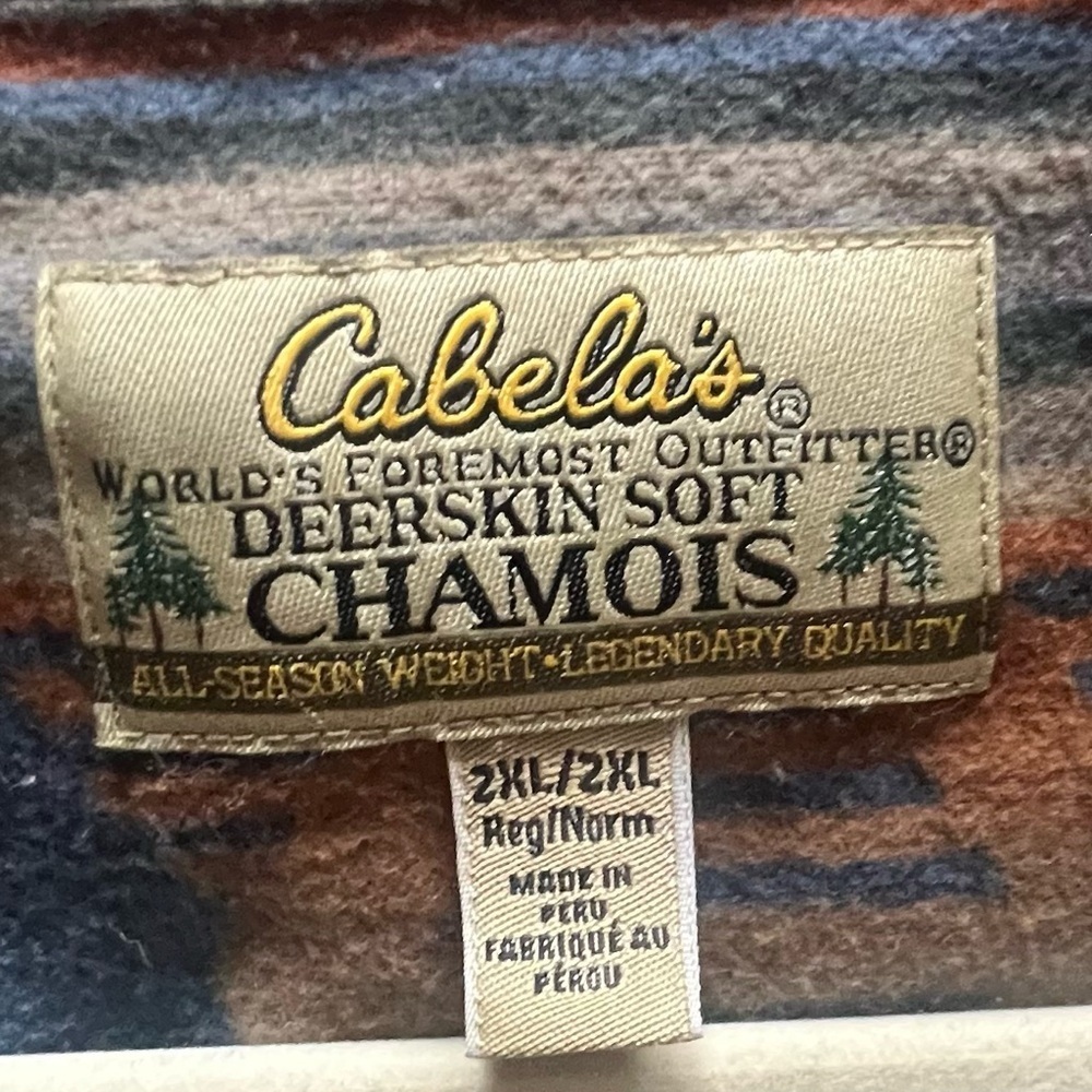 Cabela's Multicolor Patterned Jacket - Picture 3 of 6